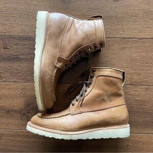 Nisolo Light Brown Leather Boots